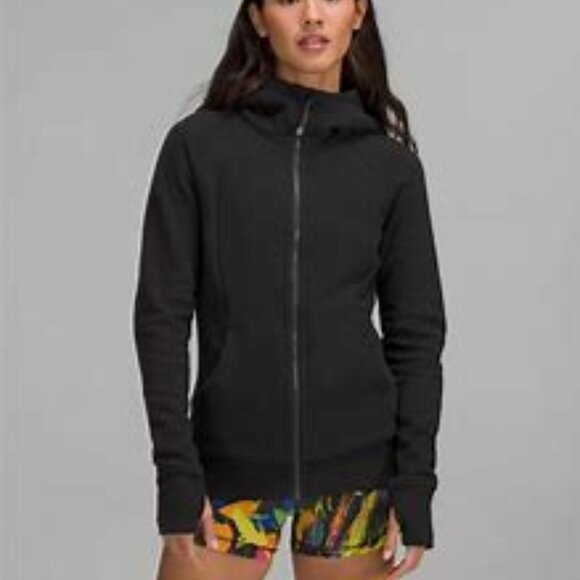 Lululemon Scuba Full Zip Hoodie - Black - Picture 1 of 3